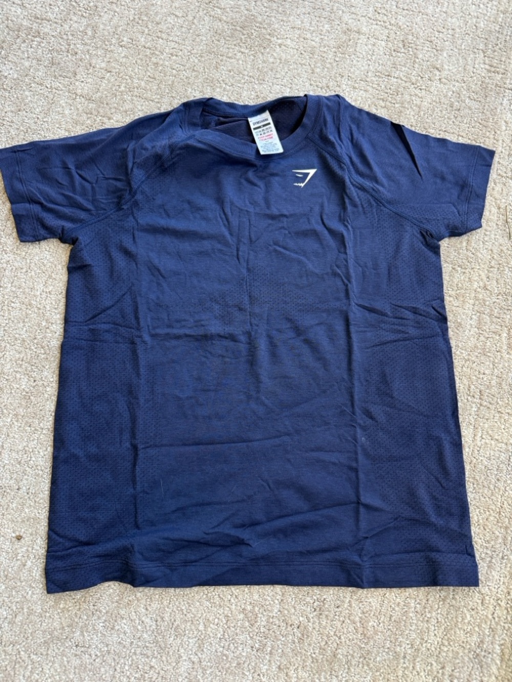 Gymshark Short-sleeve Women’s Shirt Navy Blue size M